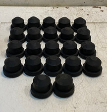 22 Qty of Rubber Grommet Hole Plugs 1-5/8" Tall 1-7/8" Dia 16mm Bore 22 Qty