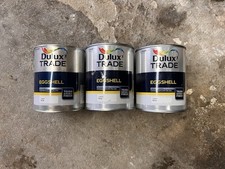 Dulux Trade Eggshell Light Base 1L X3