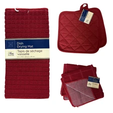 Red Kitchen Linens - You Choose