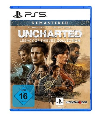 Uncharted Legacy of Thieves Collection Remastered PS5 EU-Version