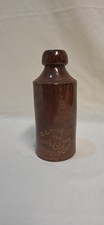 Antique Stoneware bottle Pub Advertising Ginger Beer  G Leigh Stockport