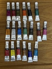 Winsor Newton Artisan Water Mixable Oil Color Paint 19 Tube Lot 12ml / .4oz