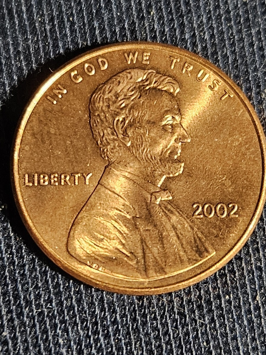モノタイプ※　PennyFeder　題名不明 2002 Penny Errors Struck Off Center, NMM, Die Error Eye, DDO