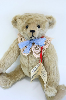 Vintage 11'' Mohair Teddy Bear by Artist Steve Schutt Bear- S -Ence TAYLOR Bear