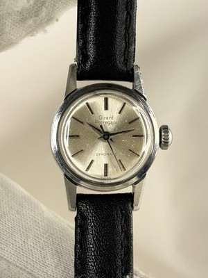 GIRARD PERREGAUX Damen Vintage 60er Jahre Automatik Silber Dress Watch