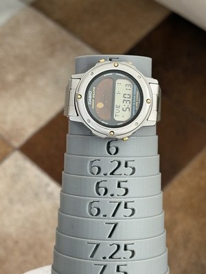 Rare Vintage Casio Moon Graph GMW-61 Men's Digital Sports Watch