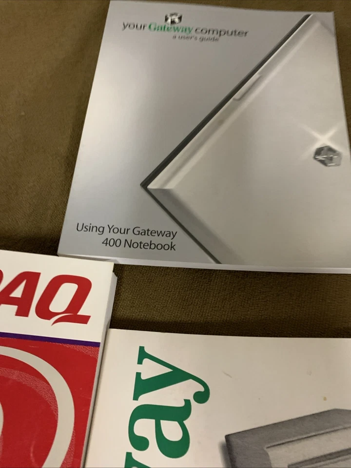 Compaq Gateway 400 piezas Presario manuales informática vintage Foto 4 de 4
