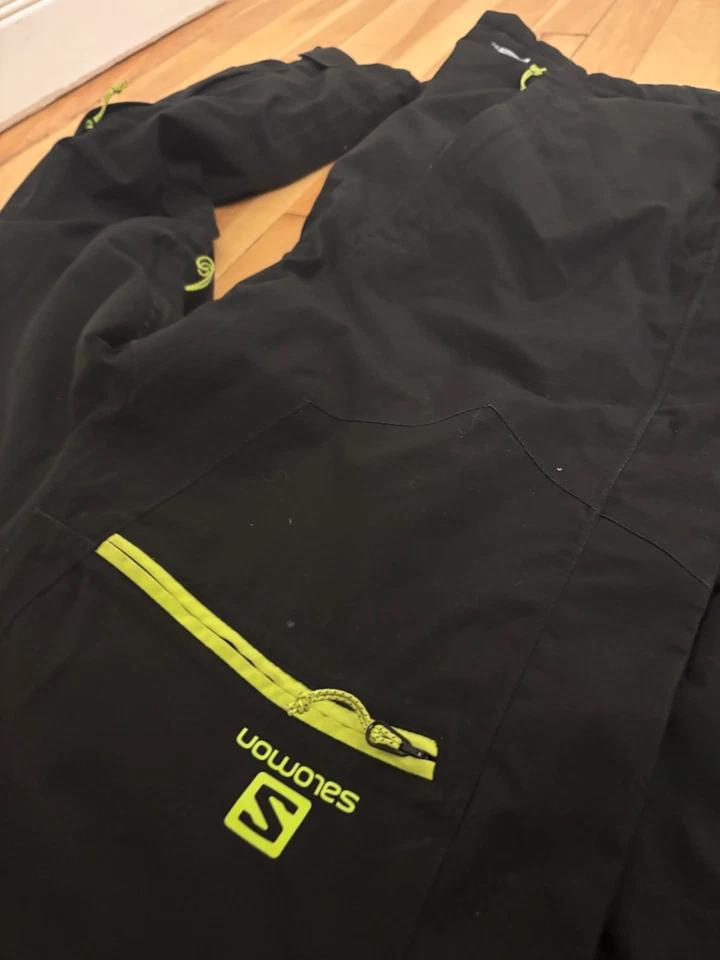 FREE SHIPPING! Salomon JKT Strike AdvancedSkin Dry Waterproof Ski Jacket M - Image 4 of 4