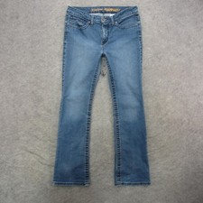 Cruel Denim Hannah Jeans Womens 32 Blue Stretch Mid Rise Bootcut Western Style