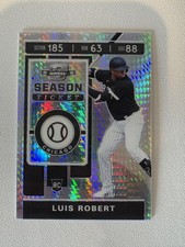 Luis Robert 2020 Panini Chronicles #7 Contenders Optic Hyper /299 TY1