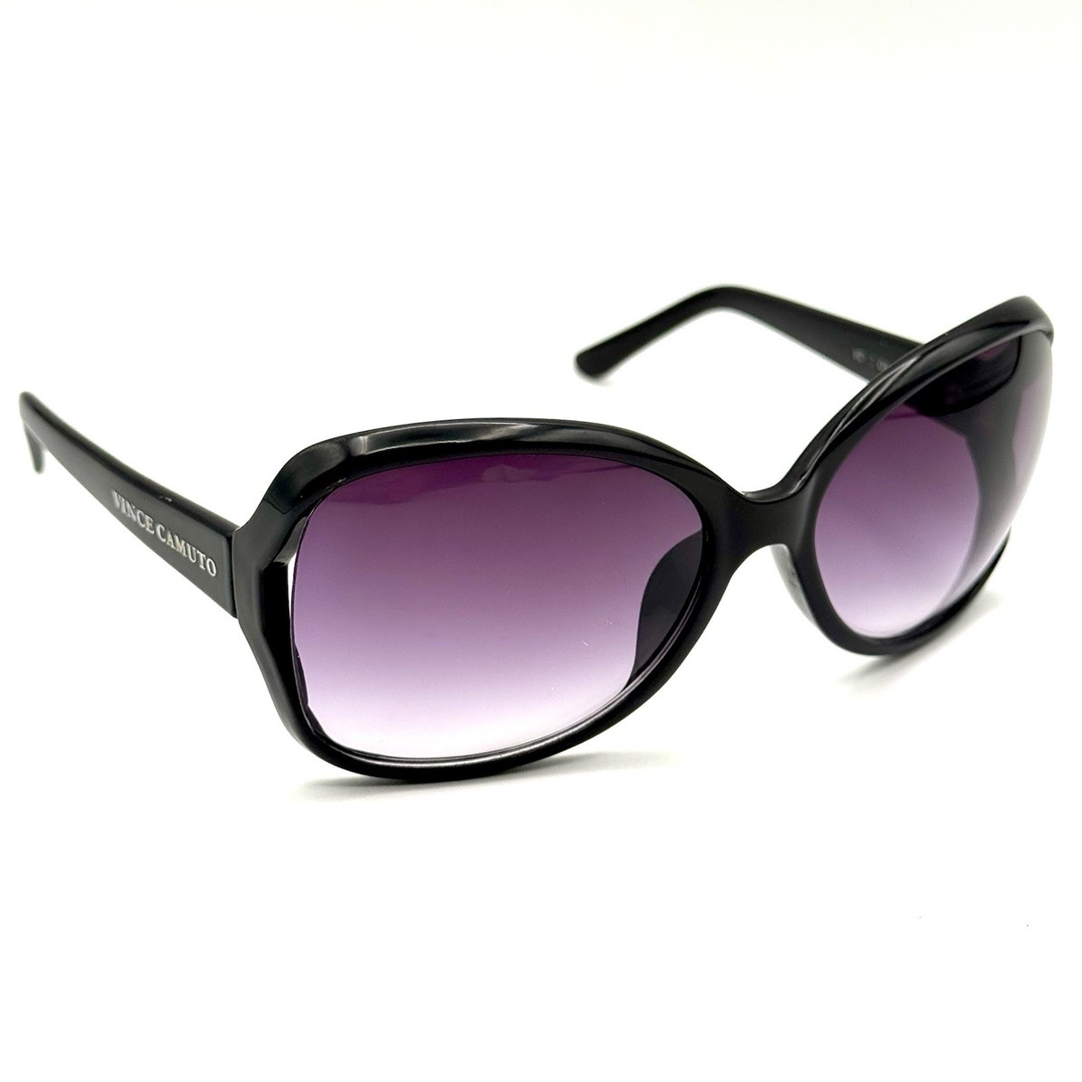 Vince Camuto Black Sunglasses with Gradient Lenses Vince Camuto VC1064 OX Oversize Butterfly Sunglasses Black  main image 2