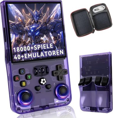 Retro Handheld Videospielkonsole Game Einbaute 18000 klassische Spiele-R36Max