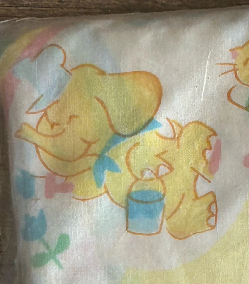 Sábana bajera ajustable CURITY de colección para arco iris de prensa permanente preencogida de 28"x52" Foto 4 de 4