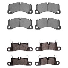 For Porsche Cayenne 19-23 R1 Concepts Semi-metallic Front Rear Brake Pad Set
