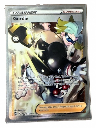 Gordie Silver Tempest TG24/TG30 Trainer Gallery Pokemon