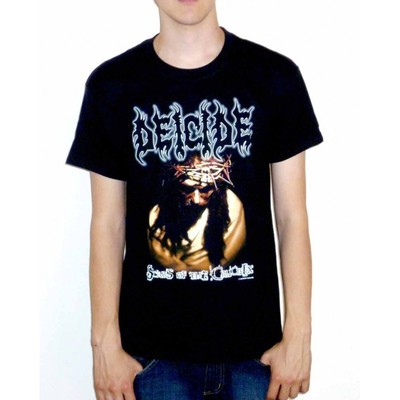 Deicide ''Scars Of The Crucifix'' T-Shirt - NEU OFFICIAL Legion Hell with God