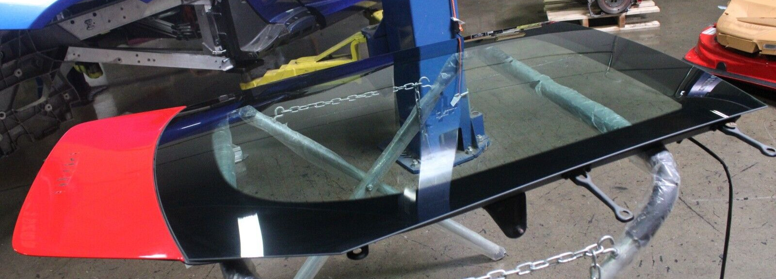 Ferrari 458 Italia, Decklid Tailgate, w/Glass, Used, P/N 81281611, 81429700