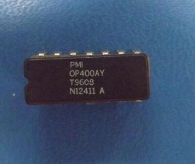 (1PC) OP400AY Operational Amplifier, 4 Func, 270000uV Offset-Max, BIPolar,CDIP14