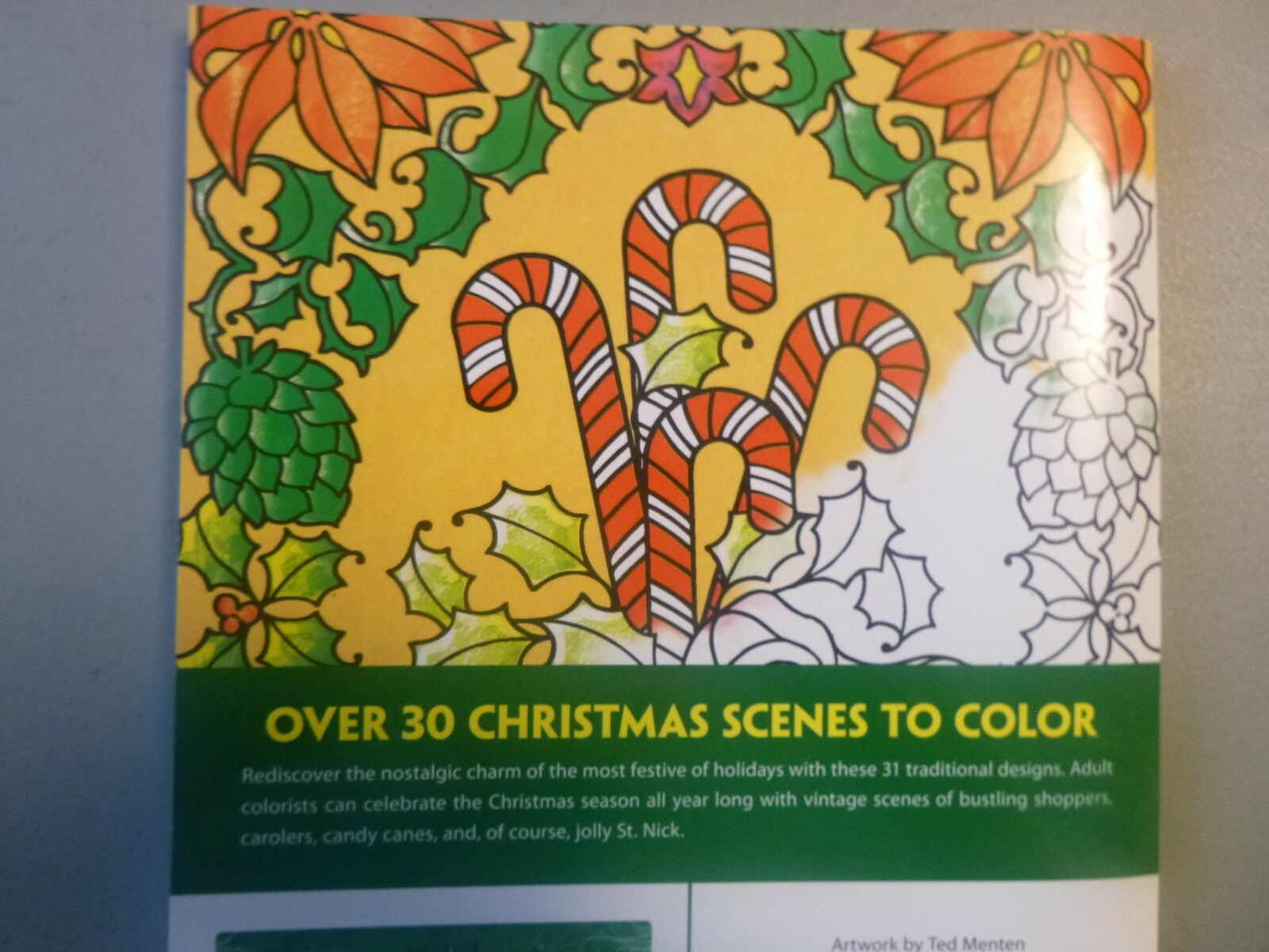 Creative Haven an Old-Fashioned Christmas Coloring Book by Ted Menten ...