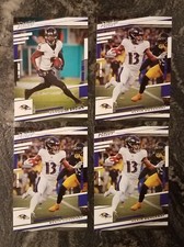2022 Panini Prestige Lot of (4) Cards Marquise Brown Duvernay Baltimore Ravens