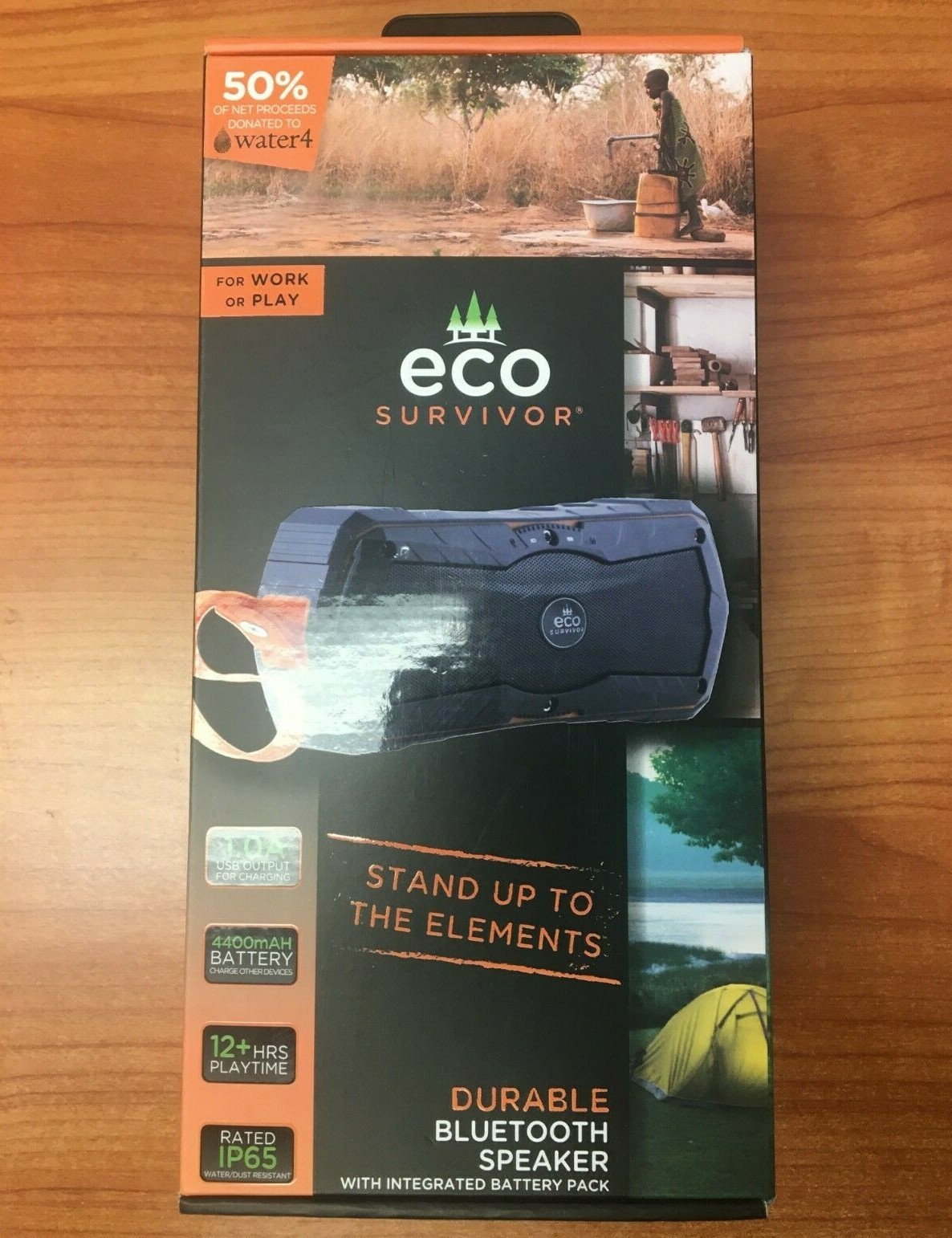ecosurvivor bluetooth speaker