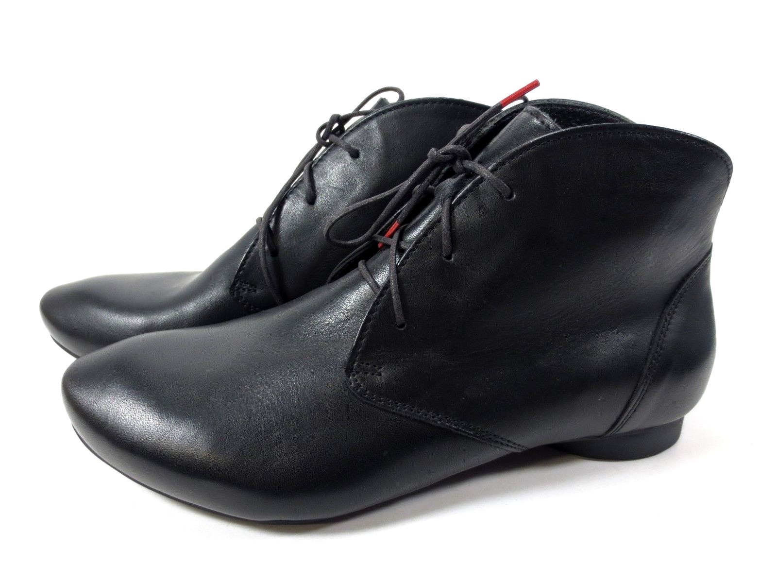 Think naturaleza zapatos de piel con cordones botines tobillo nuevo 159,95 negro Think naturaleza zapatos de de de piel con cordones botines tobillo nuevo 159,95 negro b8cc64