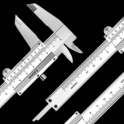 Stainless Small Size Caliper 0-100mm Vernier Caliper Micrometer High Accuracy - Picture 3 of 8