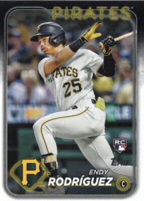 ENDY RODRIGUEZ 2024 TOPPS SERIES 1 CARD 3 PITTSBURGH PIRATES