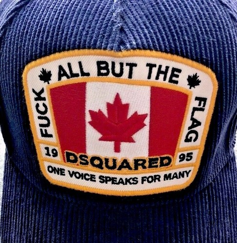 DSQUARED2 F/W 2015 CORD CAPPELLINO BASEBALL CAP HAT CANADA
