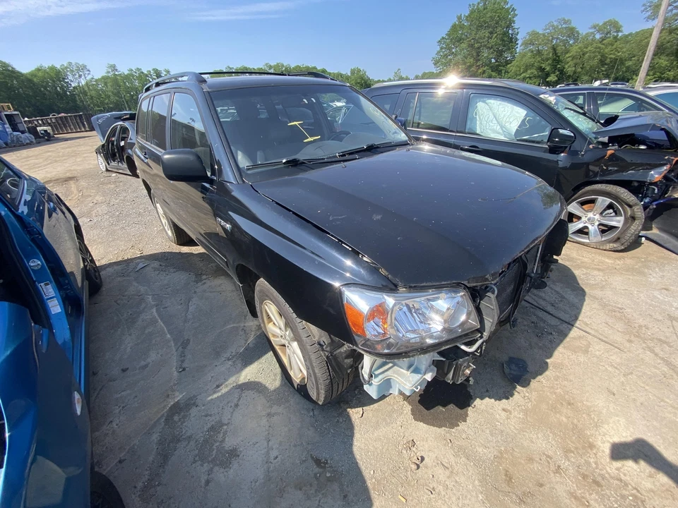 二手前左门窗调节器前部适合:2007 年丰田 Highlander electri — 第 3/4 张图片