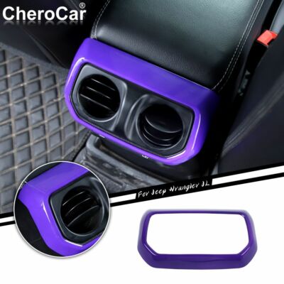 Rear Seat Air Vents Decor Air-Condition Vent Cover For Jeep
