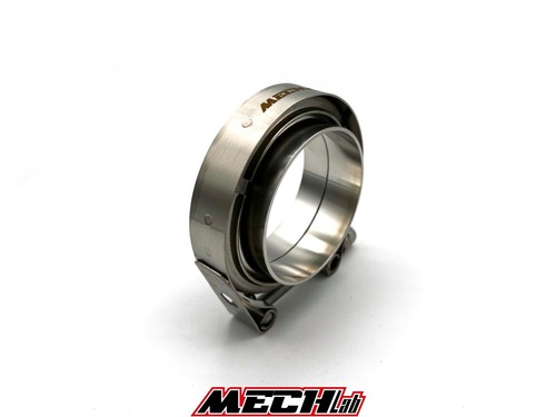 FLANGIA per SCARICO V-band 50mm 2.0" 2" vband in acciaio inox fascetta marmitta - Photo 3/6