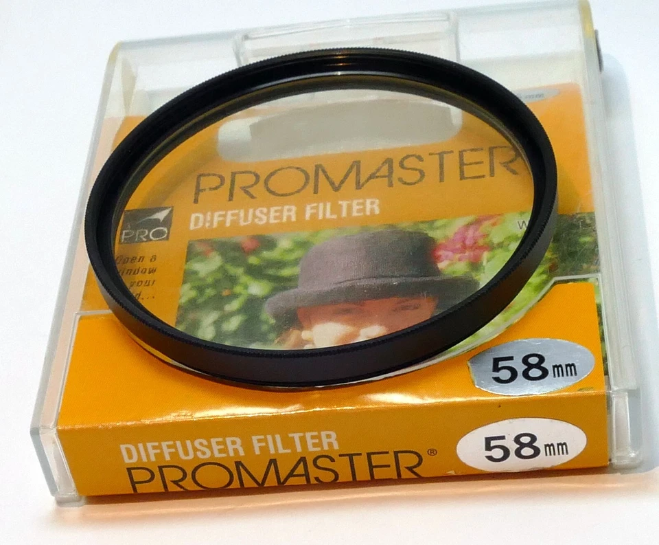 Promaster Diffuser Lens Filter 58mm Soft Focus for portraiture - DUTO - Image 2 of 4