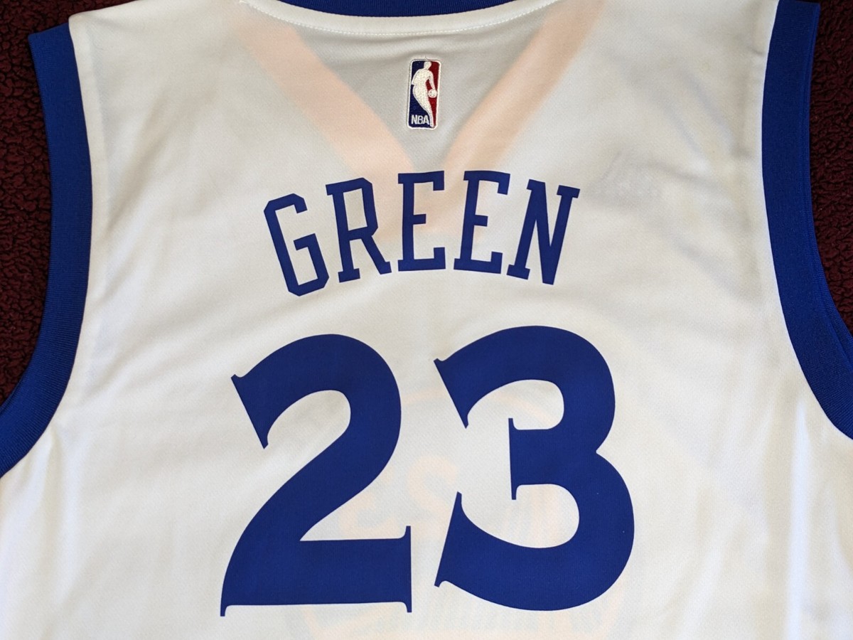 Adidas Golden State Warriors #23 Green L Jersey | eBay