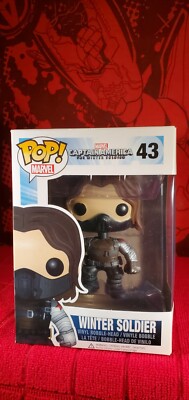 Funko Pop Marvel #43 Capt. America The Winter Soldier Unmasked