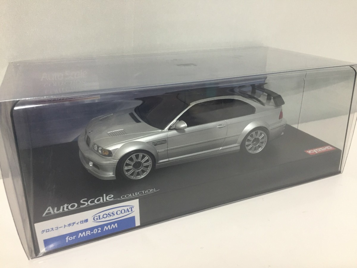 OLD Very Rare Kyosho MINI-Z Racer Body BMW M3 GTR SILVER OLD Very Rare Kyosho MINI-Z Racer Body BMW M3 GTR SILVER
