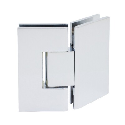 CRL V1E045CH Polished Chrome Vienna 135° Glass to Glass with 5° Offset Hinge
