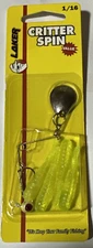 LAKER             CRITTER  SPIN     1/16 oz       CHARTREUSE
