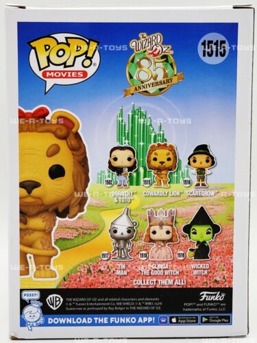 Funko Pop! Movies The Wizard of Oz 85th Anniversary Cowardly Lion Figure CHASE - Picture 3 of 8