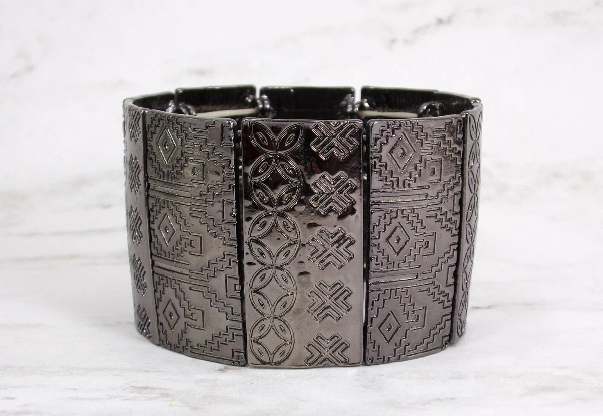 Stretch metal best sale bracelets