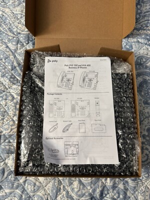 Poly VVX 450 12-Line Desktop Business IP Phone without Power Supply