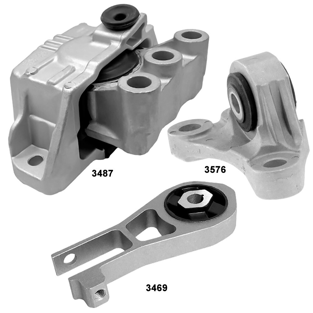 Engine Mounts & Engine Torque Strut Mount 3PCS Set For Jeep Renegade 1715 2.4L eBay