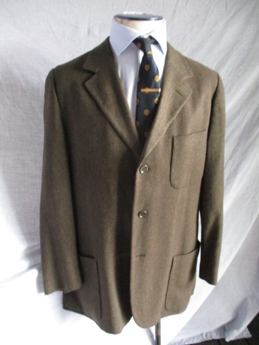 Ermenegildo Zegna Soft brown wool cashmere blazer sport coat jacket 56 42 - Picture 2 of 7
