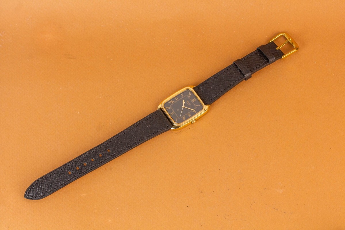 Seiko RE: 6431-5080 Roman Numeral Rectangular/Tank Case ~36x25mm