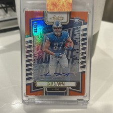 2023 Absolute Rookies Orange Spectrum Signatures /75 Sam LaPorta Rookie Auto RC