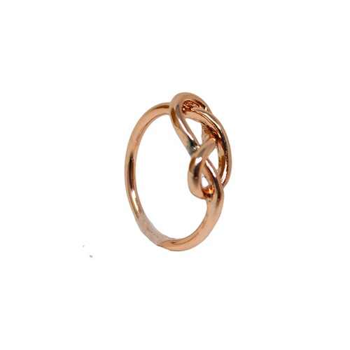 Anillo de eternidad con nudo de amor infinito para mujeres niñas acero inoxidable - Imagen 7 de 7