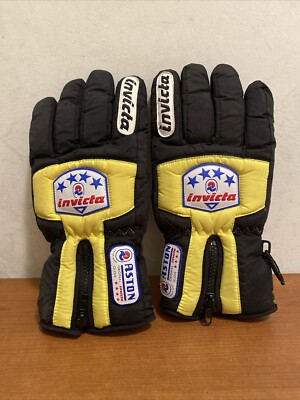 INVICTA Basic Glove Handschuhe VINTAGE RARITÄT '90er Jahre Neuwertig Gr. L