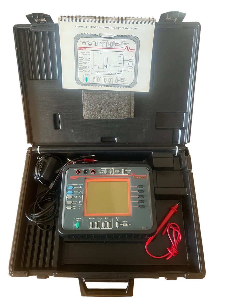 Sun Electric snap-on ls2000 automotive oscilloscope scope | eBay
