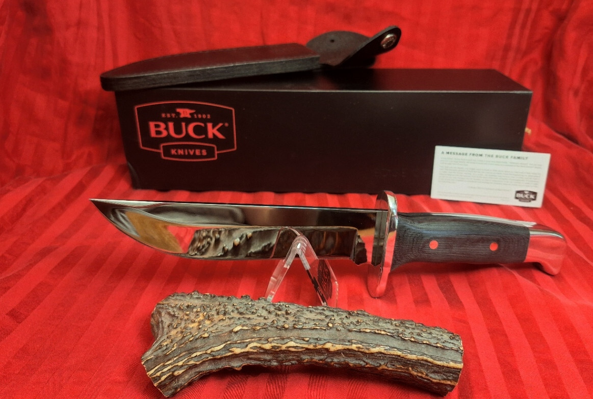 Buck Knives 124 Frontiersman Fixed Blade Knife - 0124BKSLEB for  