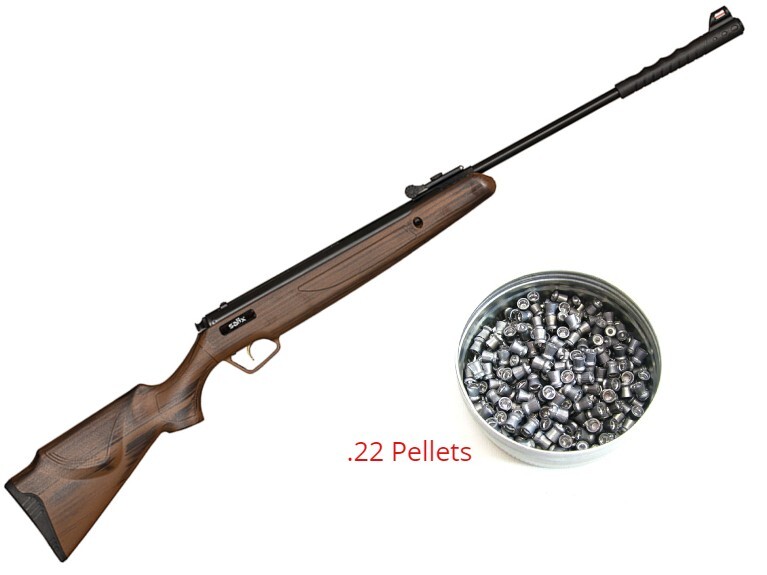 Air Rifle Caliber Spring Powered Break Barrel 700+ Fps W/ 200